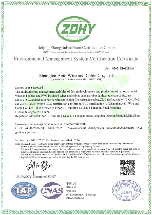 ISO9001 三体系证书—上海埃因电线电缆有限公司_03