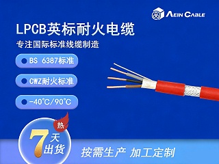 BS 6387标准LPCB认证电缆｜火灾生命线，工程安全首选