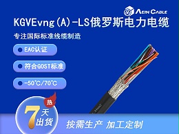 KGVEvng(A)-LS  EAC认证0.66/1KV铠装电力电缆
